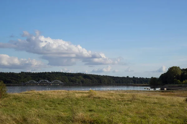 View of fjord near Holbaek, Denmark — Stock Photo, Image