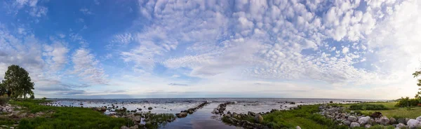 Vista sulla costa del Mar Baltico, regione Scania, Svezia — Foto Stock