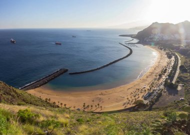 Playa de Las Teresitas, Tenerife görünümü