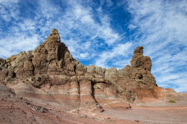 Teide Volkan Milli Parkı'nda lav oluşumları, Tenerife