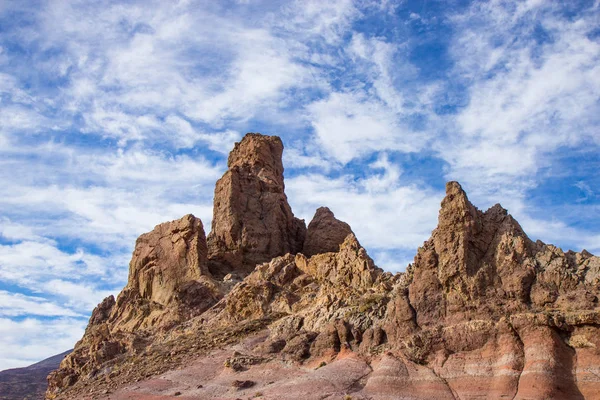 Teide Volkan Milli Parkı'nda lav oluşumları, Tenerife