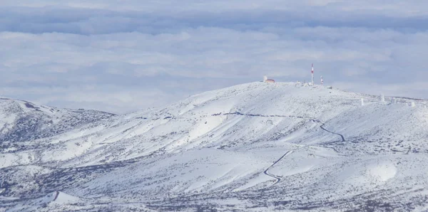 Pustynny krajobraz w parku narodowym wulkan Teide, Teneryfa, Hiszpania — Zdjęcie stockowe