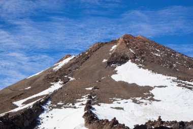 Volkan Teide Ulusal Parkı'nda Çöl Manzarası, Tenerife, İspanya