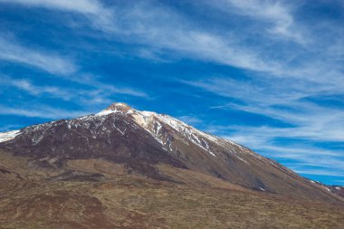 Teide Ulusal Parkı Görünümü, Tenerife, İspanya
