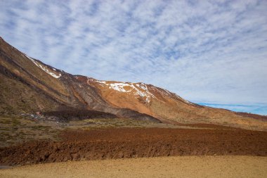 Teide Ulusal Parkı Görünümü, Tenerife, İspanya