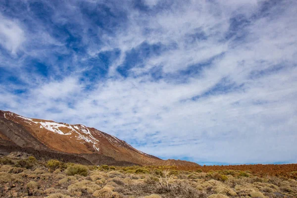 Pohled na národní park Teide, Tenerife, Španělsko — Stock fotografie