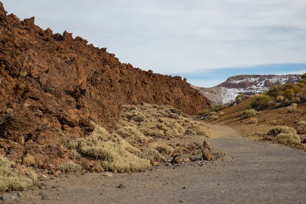 Vista del Parque Nacional del Teide, Tenerife, España — Foto de Stock