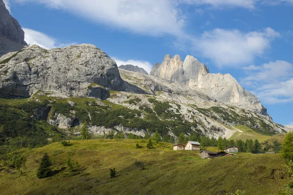 Dolomites Alpleri güzel görünümü, Güney tirol — Stok fotoğraf