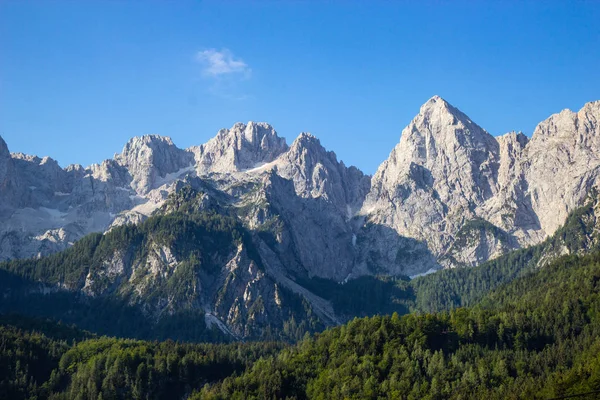 Gorgeous view of moutain Spik in Julian Apls — Stock Photo, Image