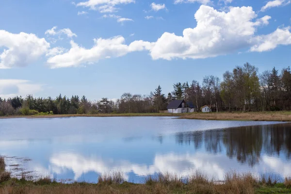 Marbek lake north of Esbjerg, Jutland, Denmark — Stock Photo, Image