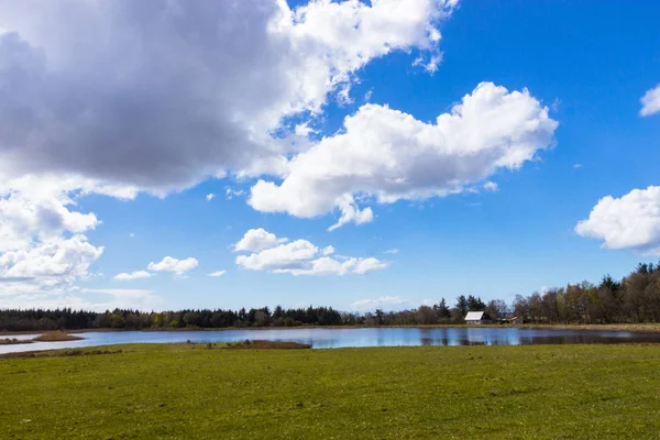 Marbek see nördlich von esbjerg, jütland, dänemark — Stockfoto