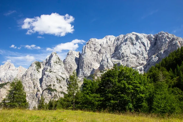 Verão no Parque Nacional de Triglav, Eslovénia — Fotografia de Stock