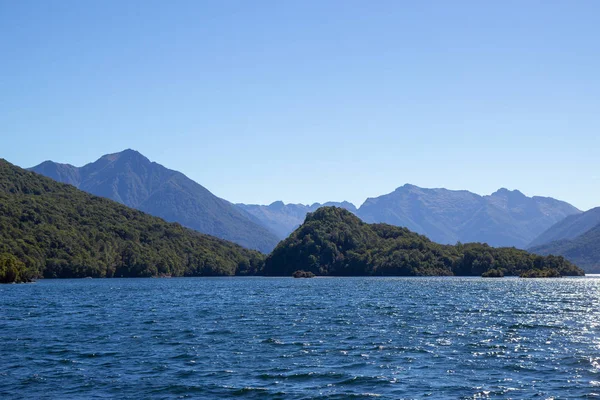 View of Te Anau lake, Fiordland, New Zealand — Stock Photo, Image