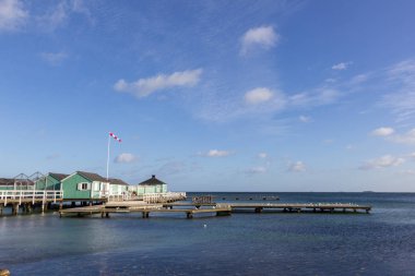 Charlottenlund plajında hamam, Kopenhag'ın kuzeyinde