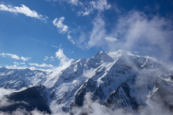 View of Mayrhofen ski resort, Austrian Alps — Stock Photo, Image