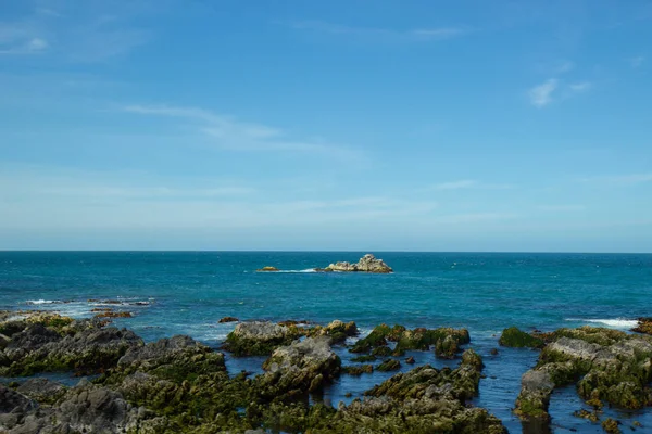 Atemberaubende Aussicht auf das Meer in der Nähe von Kaikoura, Neuseeland — Stockfoto