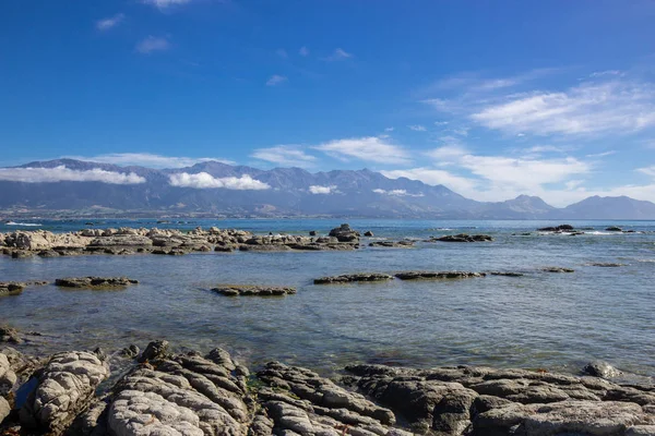 Atemberaubende Aussicht auf das Meer in der Nähe von Kaikoura, Neuseeland — Stockfoto