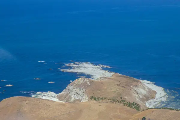 Luftaufnahme der Kaikoura-Bucht, Neuseeland — Stockfoto