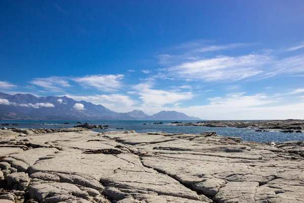 Niesamowity widok Seascape w pobliżu Kaikoura, Nowa Zelandia — Zdjęcie stockowe