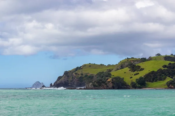 Θέα από το σκάφος του κόλπου των νησιών, Νέα Ζηλανδία — Φωτογραφία Αρχείου