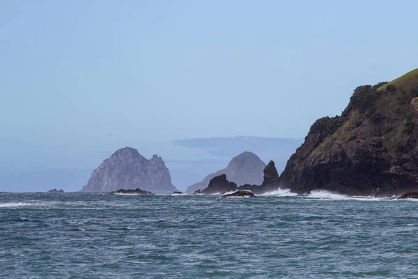 View from boat of Bay of Islands, New Zealand — Stock Photo, Image