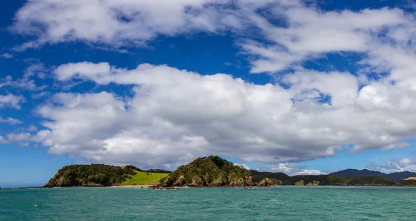 Bay of Islands teknesinden görünümü, Yeni Zelanda