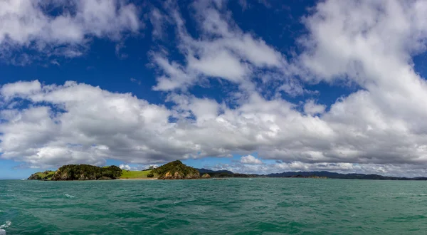 Bay of Islands teknesinden görünümü, Yeni Zelanda