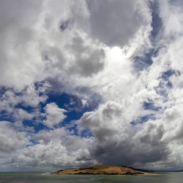 从新西兰奥波诺尼附近的观点看 — 图库照片
