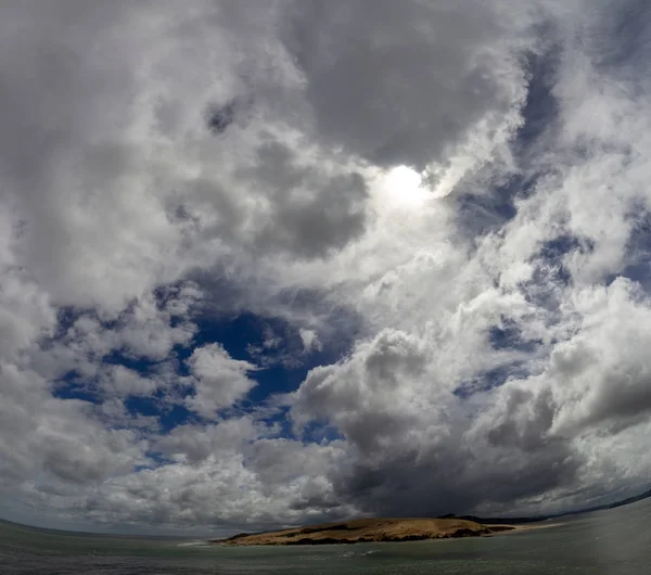 Vista dal punto di vista vicino a Opononi, Nuova Zelanda — Foto Stock