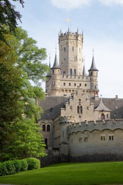 Hannburg kalesinin dış, Hannover, Almanya