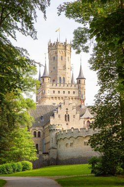 Hannburg kalesinin dış, Hannover, Almanya