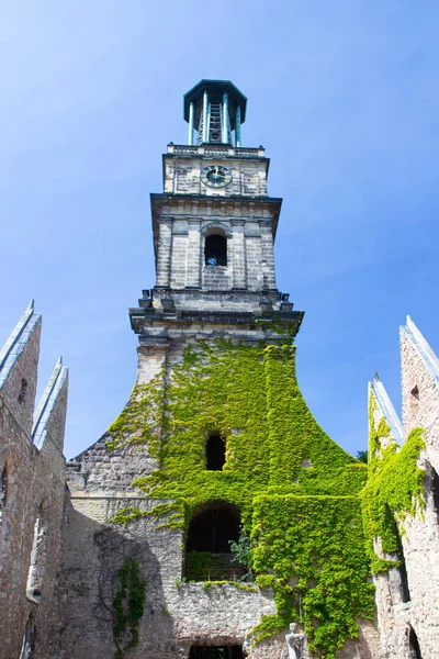 A Aegidienkirche volt a templom Hannoverben, a Ww2 — Stock Fotó