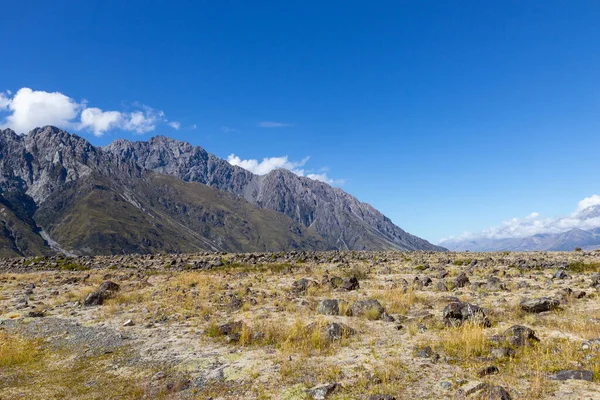 Vista del valle en el parque nacional Mount Cook —  Fotos de Stock