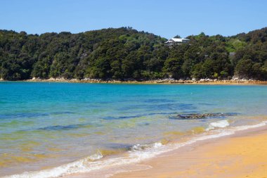Abel Tasman Ulusal Parkı plajı, Yeni Zelanda