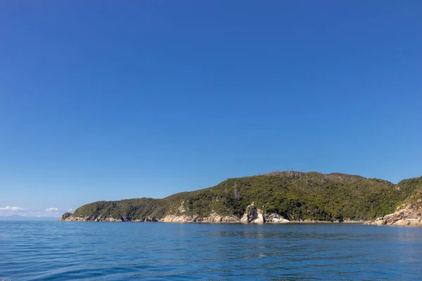 Vista do Parque Nacional Abel Tasman, Nova Zelândia — Fotografia de Stock