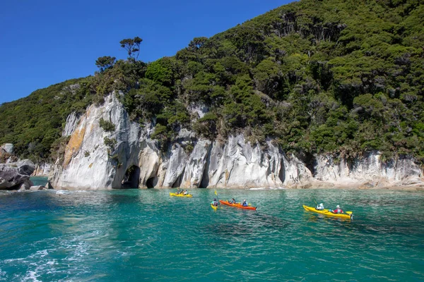 Utsikt över Abel Tasman National Park, Nya Zeeland — Stockfoto