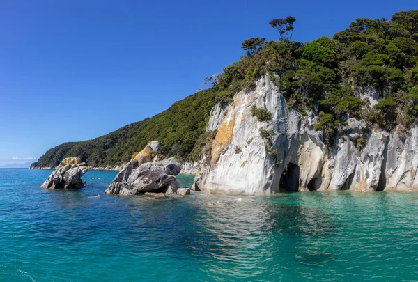 Utsikt över Abel Tasman National Park, Nya Zeeland — Stockfoto