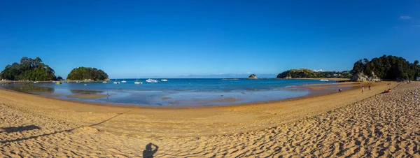 Kaiteriteriteri uitzicht op het strand, nationaal park Abel Tasman — Stockfoto