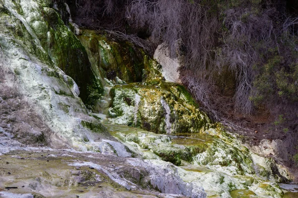 Pemandangan Taman Panas Geo Waiotapu, Selandia Baru — Stok Foto