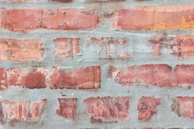 Eski tuğla duvar dokuları ve yüzey