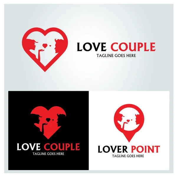 Love Couple — Stock Vector