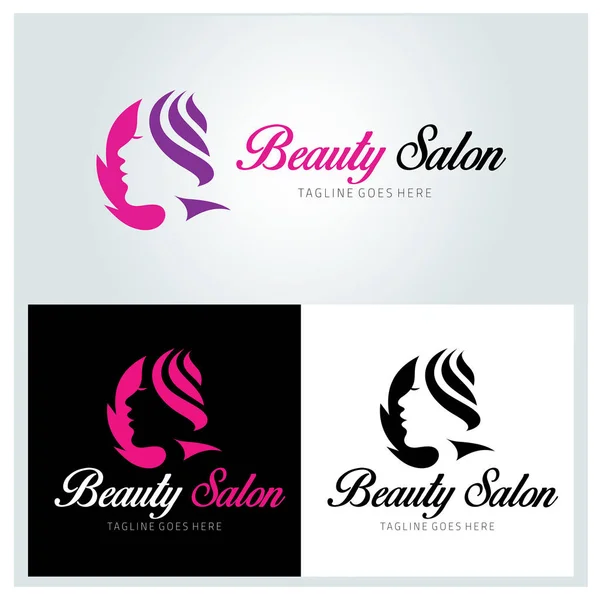 Logo salonu piękności — Wektor stockowy