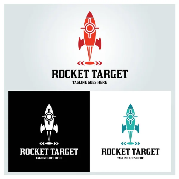 火箭目标标志 — 图库矢量图片