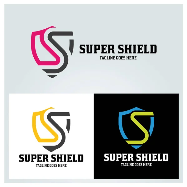 Super Shield logo — Stockvector