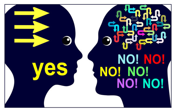 Это его слово против ее. Два человека придерживаются разных взглядов дома или на работе
.