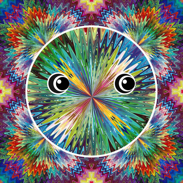 Воспоминания для наркомана. Наркоман, страдающий галлюциногенным расстройством восприятия при помощи ЛСД, мескалина или экстази
 