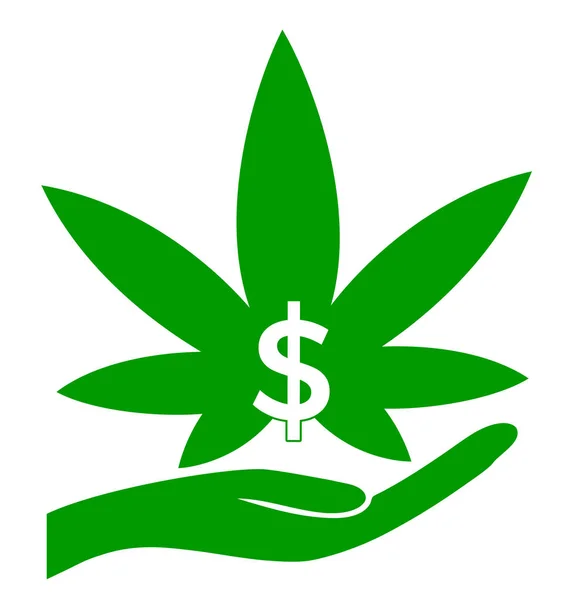Investimento Seguro Marijuana Oportunidade Negócio Para Investidores Cannabis — Fotografia de Stock