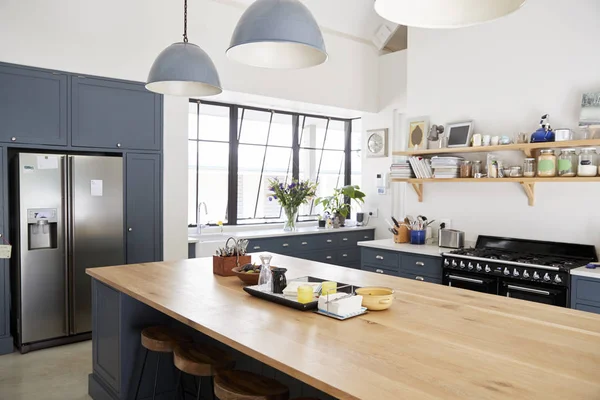 Kitchen Island Large Family Kitchen — Stock Photo, Image