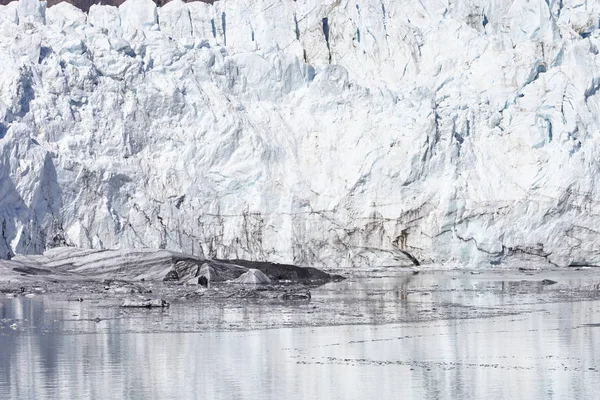 Крупним Планом Докладно Льодовик Алясці Glacier Bay Сша — стокове фото