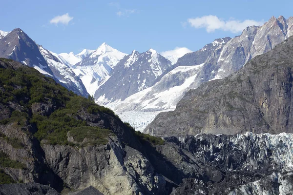 Detalhe Geleira Glacier Bay Alaska Eua — Fotografia de Stock